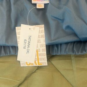 Blue LulaRoe Tatiana Dress 3XL